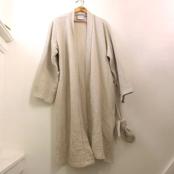 Parachute Cream Waffle-Knit Robe - Picture 4 of 7